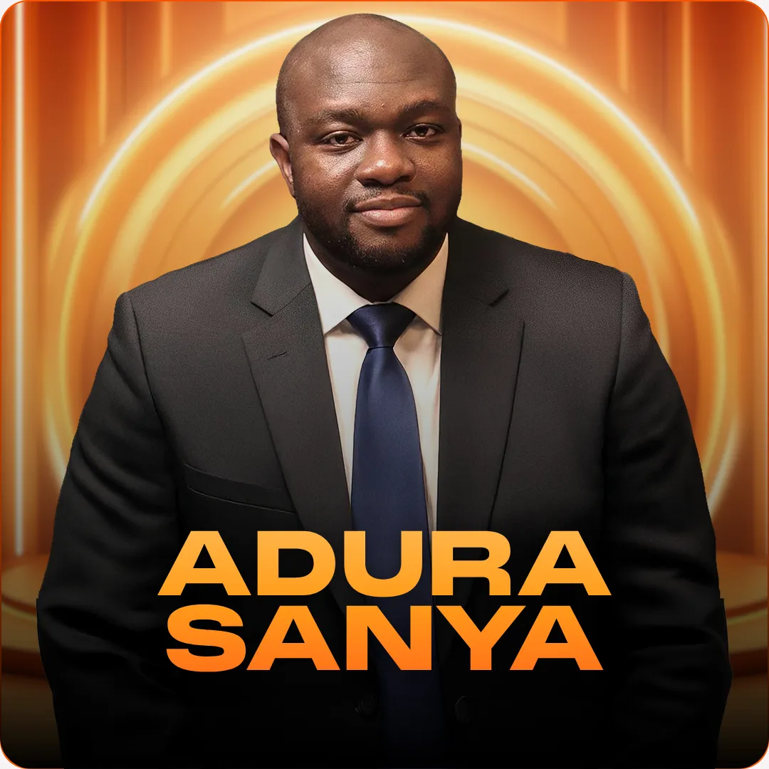 Official AI Business Summit 2026 speaker photograph of Adura Sanya