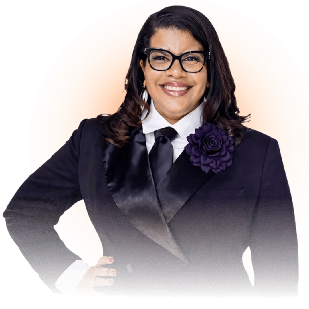 Official event photograph of Alicia Lyttle, host of the AI Business Summit 2026